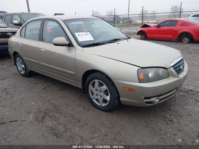 2005 HYUNDAI ELANTRA GLS/GT #3034048207