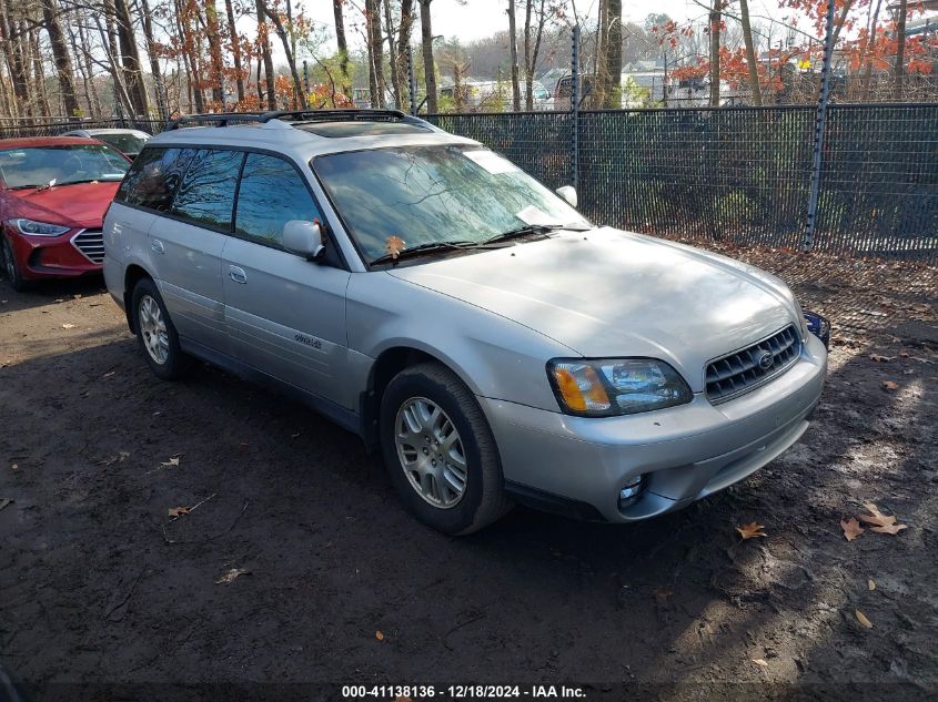 2004 SUBARU OUTBACK LIMITED #3034048203