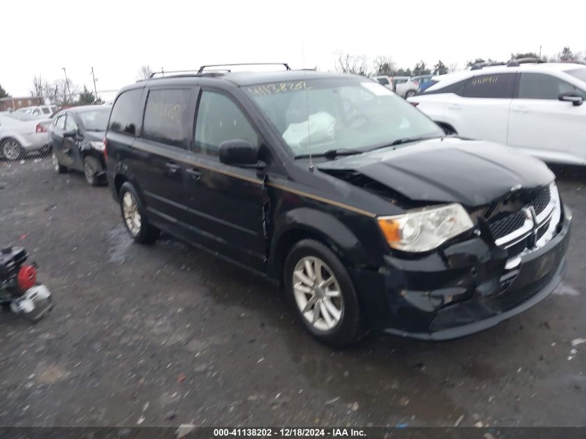 2014 DODGE GRAND CARAVAN SXT #3051091553