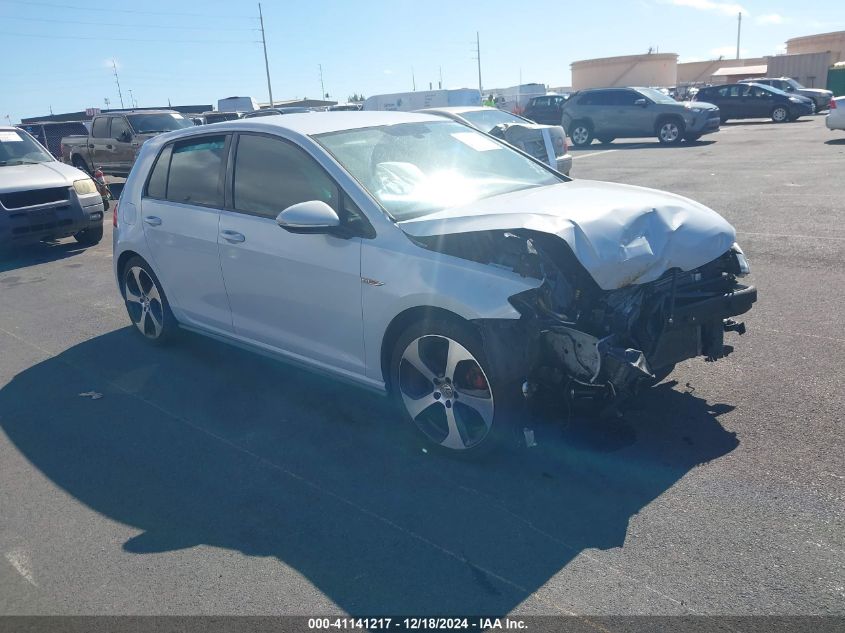 2018 VOLKSWAGEN GOLF GTI 2.0T AUTOBAHN/2.0T S/2.0T SE #3056063447