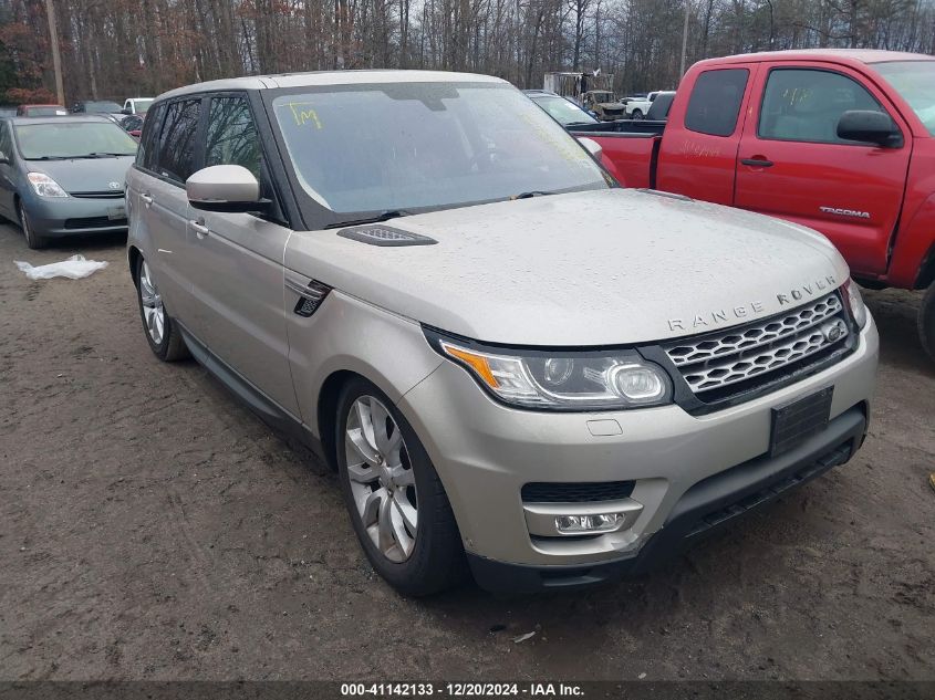 2016 LAND ROVER RANGE ROVER SPORT 3.0L V6 SUPERCHARGED HSE #3037534460