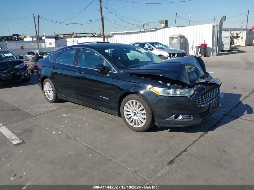 2016 FORD FUSION HYBRID SE #3050072665