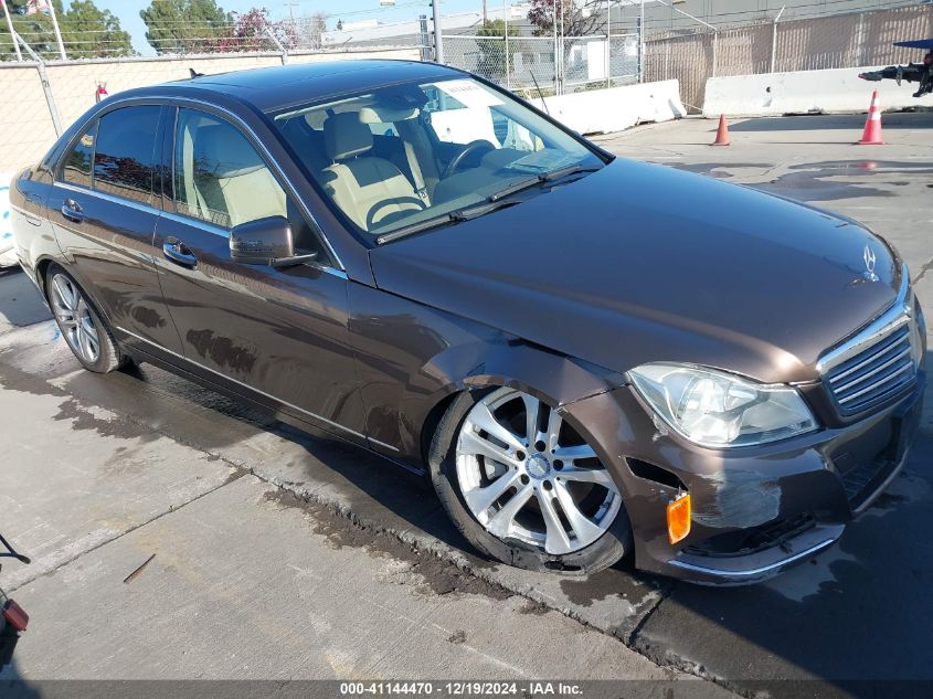 2013 MERCEDES-BENZ C 250 LUXURY/SPORT #3047412069