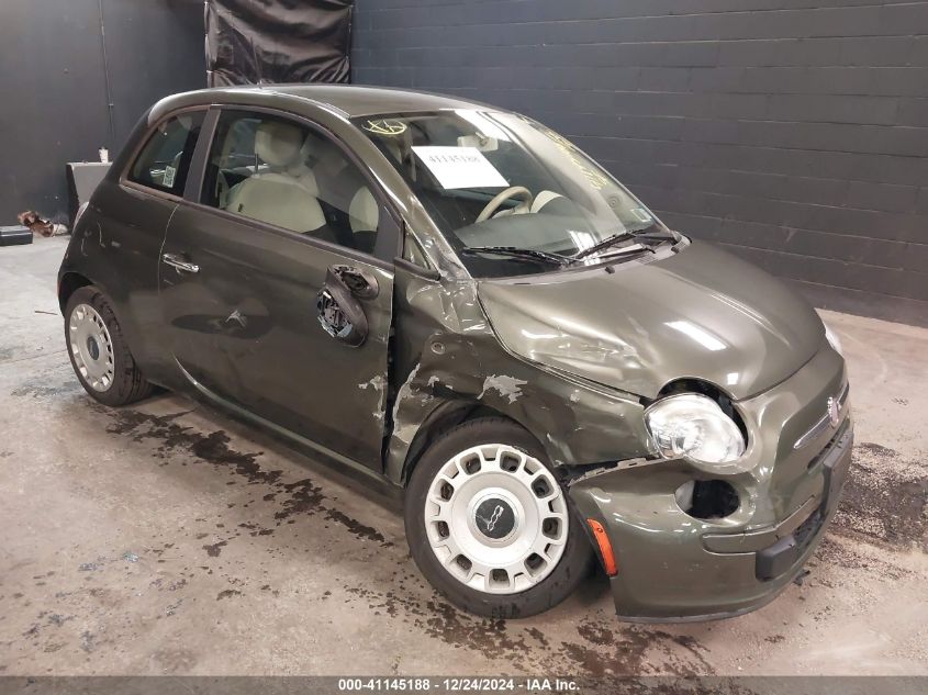 2012 FIAT 500 POP #3051091421