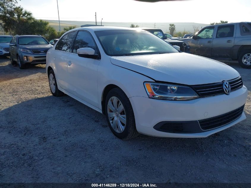 2013 VOLKSWAGEN JETTA 2.5L SE #3046796601