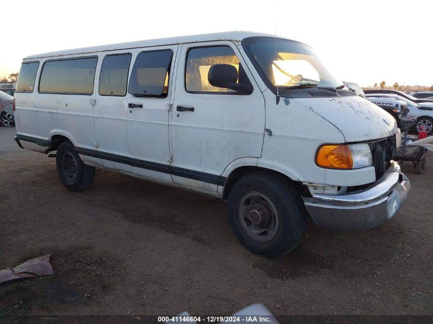 1999 DODGE RAM WAGON 3500 #3037531633