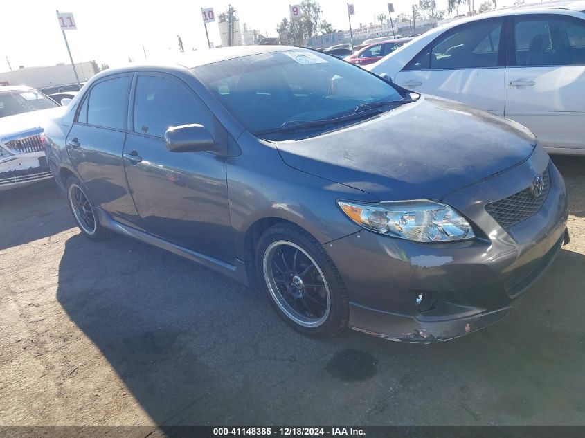 2009 TOYOTA COROLLA S #3035091192