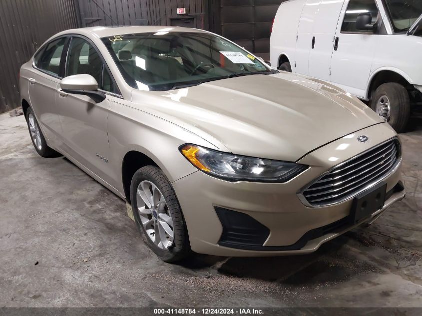 2019 FORD FUSION HYBRID SE #3052070298