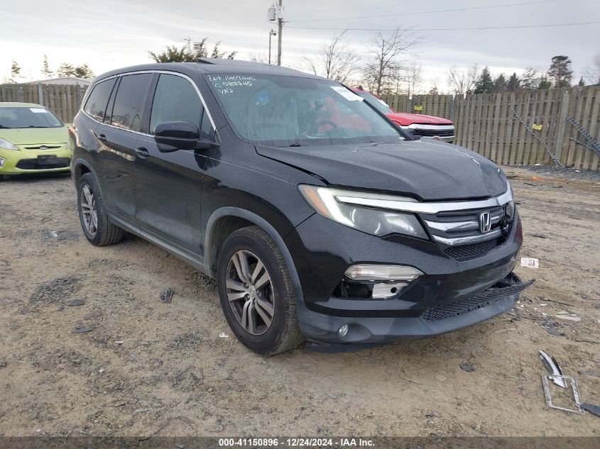 2017 HONDA PILOT EX-L #3109637036