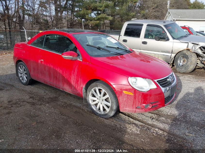 2009 VOLKSWAGEN EOS KOMFORT #3051080868