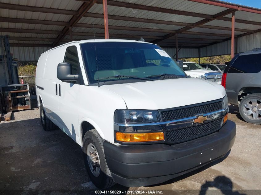 2020 CHEVROLET EXPRESS CARGO RWD 2500 REGULAR WHEELBASE WT #3037528498