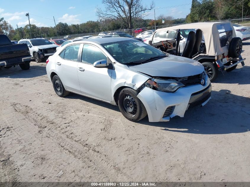 2016 TOYOTA COROLLA LE #3034048361