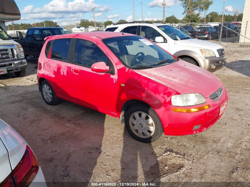 2005 CHEVROLET AVEO LT #3056065132