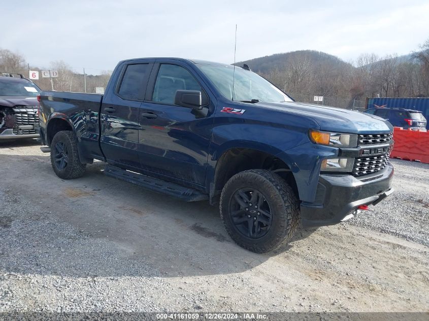 2021 CHEVROLET SILVERADO 1500 4WD DOUBLE CAB STANDARD BED CUSTOM TRAIL BOSS #3065111830