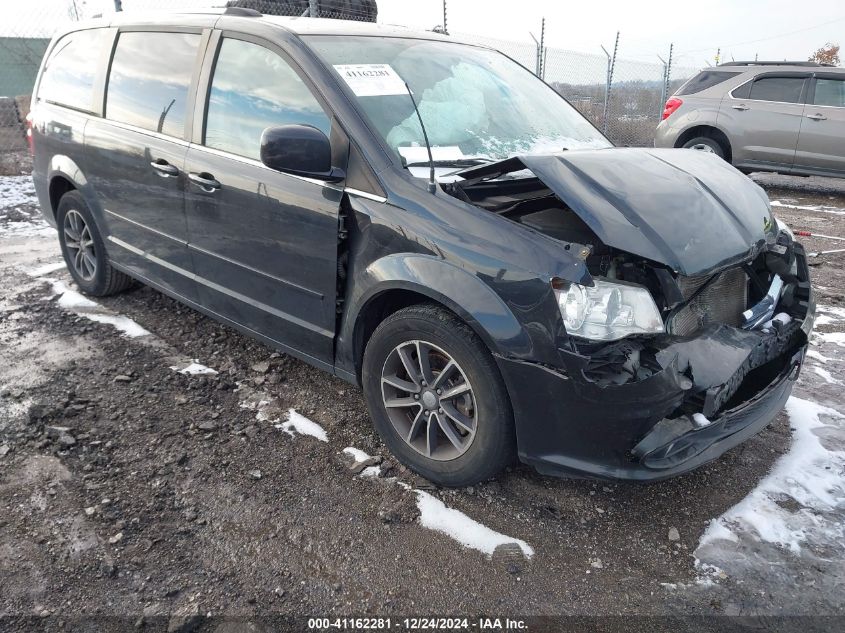 2017 DODGE GRAND CARAVAN SXT #3058073684