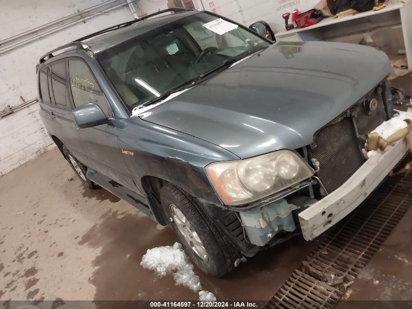 2002 TOYOTA HIGHLANDER LIMITED V6 #3035079343