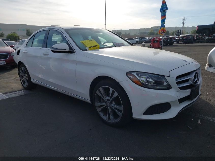 2016 MERCEDES-BENZ C 300 4MATIC/LUXURY 4MATIC/SPORT 4MATIC #3037522309