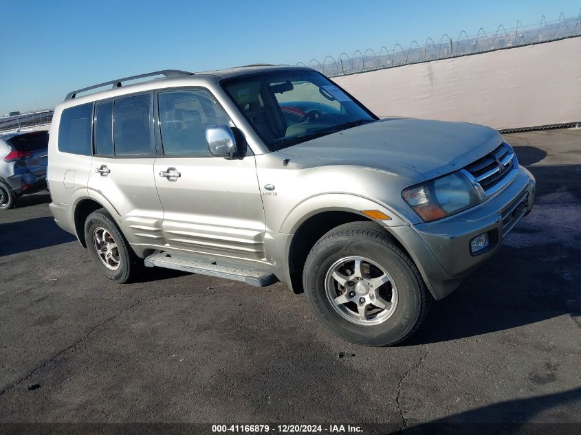 2001 MITSUBISHI MONTERO LIMITED #3037522661