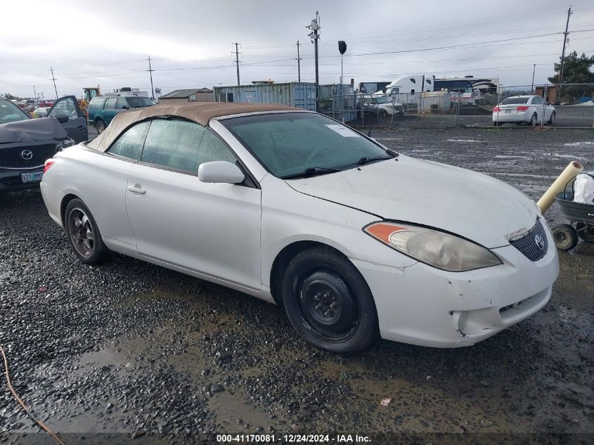 2006 TOYOTA CAMRY SOLARA SLE #3042561188