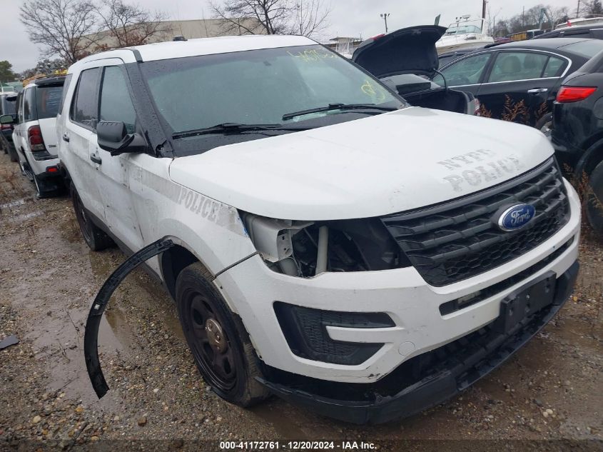 2018 FORD POLICE INTERCEPTOR UTILITY #3051090875