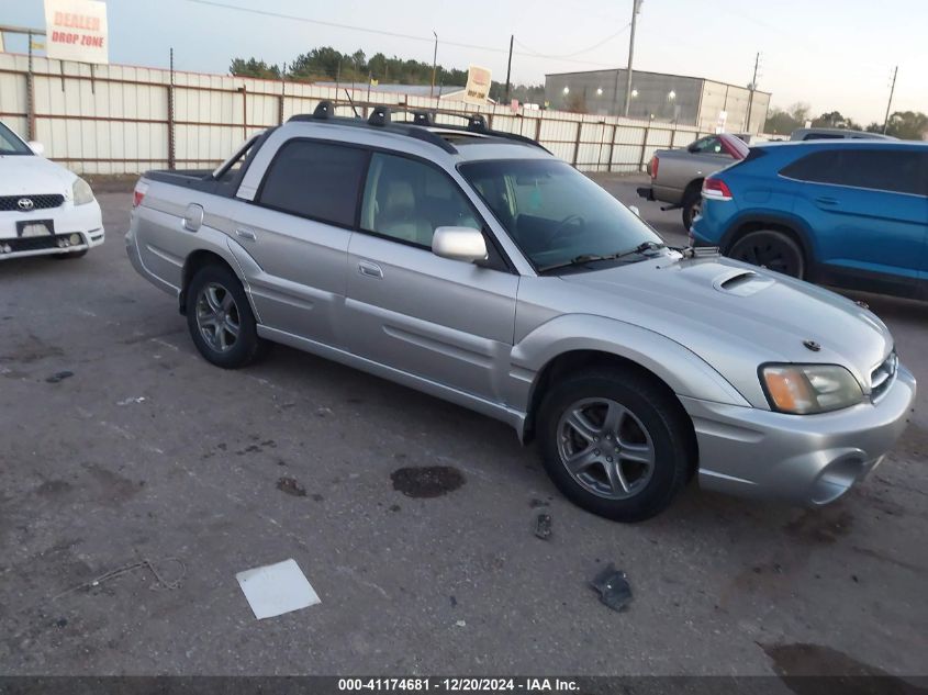 2005 SUBARU BAJA TURBO #3035079302