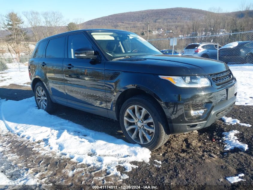 2015 LAND ROVER RANGE ROVER SPORT 3.0L V6 SUPERCHARGED HSE #3050076495