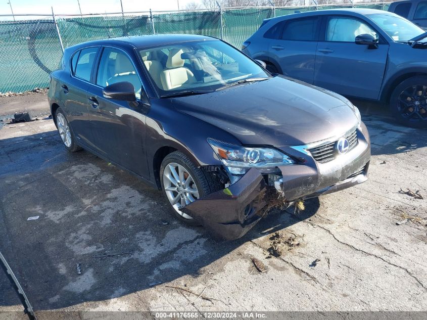 2012 LEXUS CT 200H #3051091314