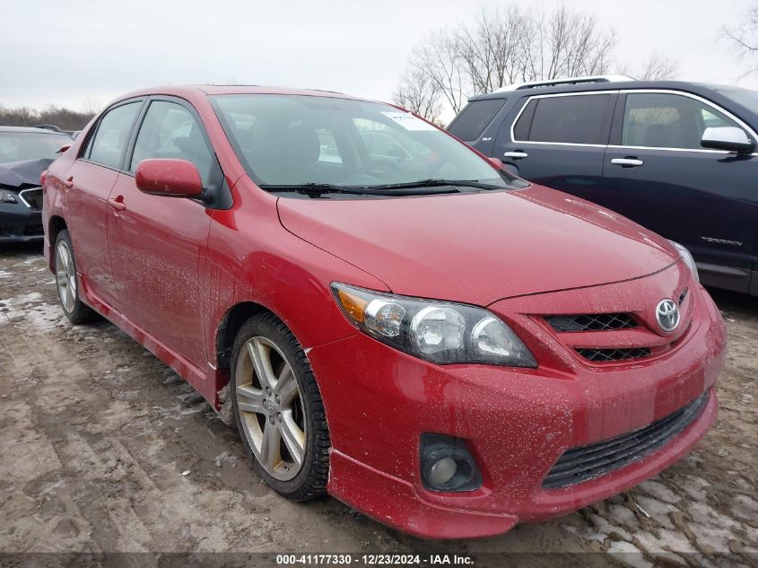 2013 TOYOTA COROLLA S #3051091301