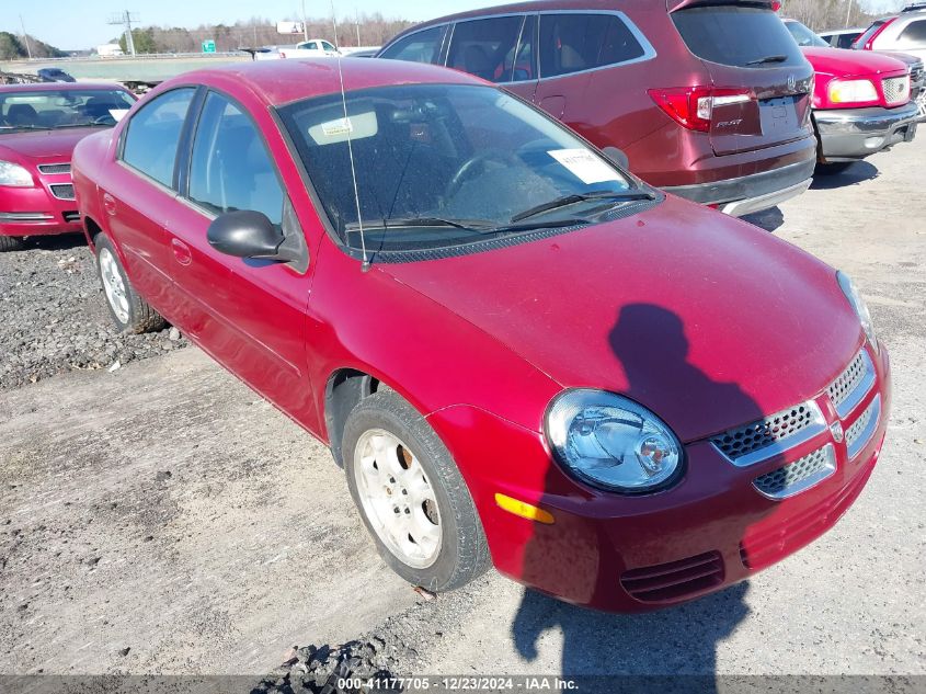 2004 DODGE NEON SXT #3037533649