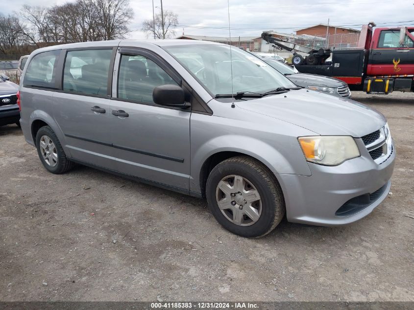 2013 DODGE GRAND CARAVAN AMERICAN VALUE PKG #3052080431