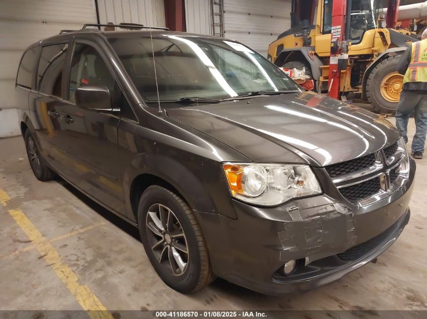 2017 DODGE GRAND CARAVAN SXT #3057072283