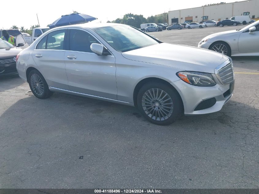 2015 MERCEDES-BENZ C 300 4MATIC/LUXURY 4MATIC/SPORT 4MATIC #3050076367