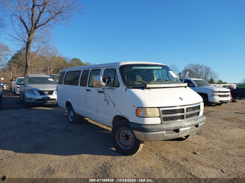 1996 DODGE RAM WAGON B3500 #3056064272