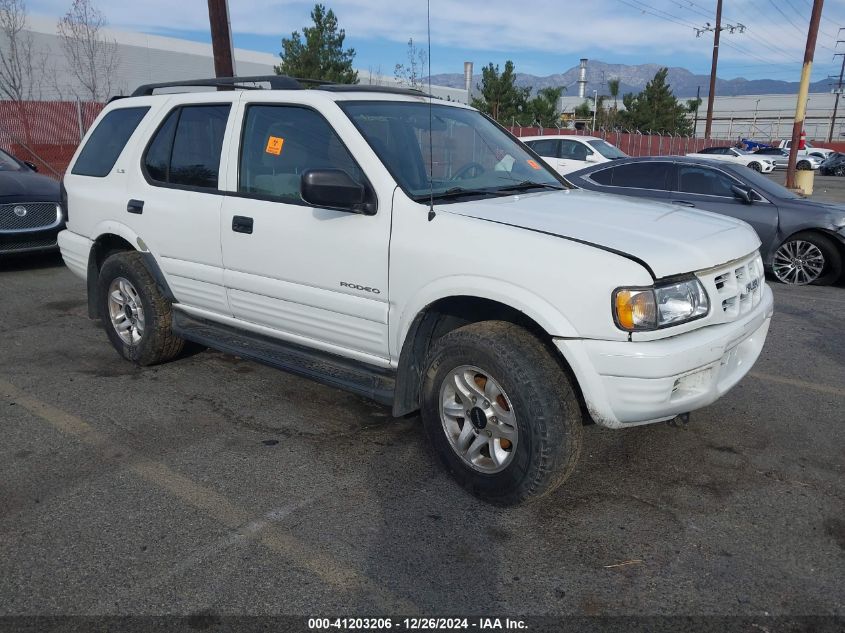 2002 ISUZU RODEO LS 3.2L V6/LSE 3.2L V6/S 3.2L V6 #3046372403