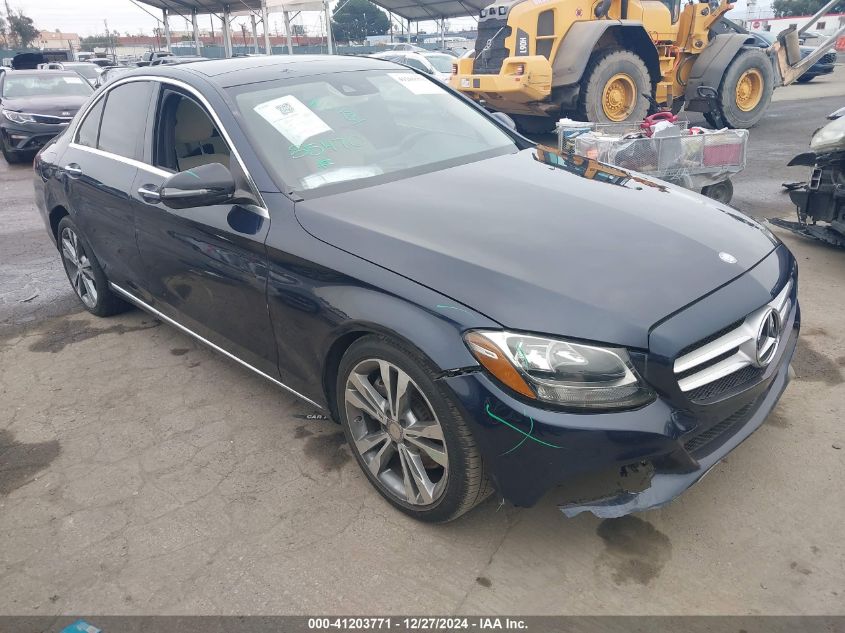 2016 MERCEDES-BENZ C 300 LUXURY/SPORT #3056476453