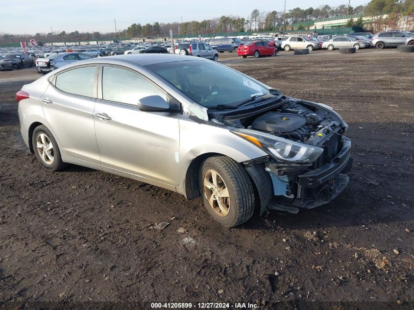 2015 HYUNDAI ELANTRA SE #3051090401