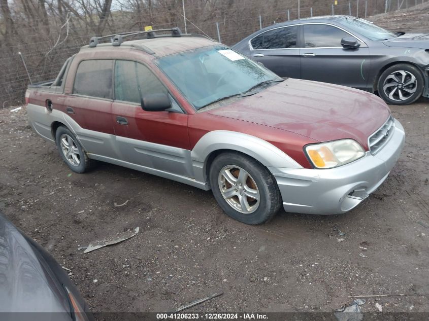 2003 SUBARU BAJA SPORT #3037533564