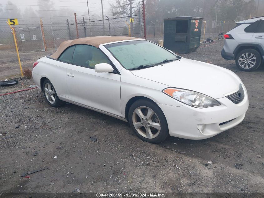 2004 TOYOTA CAMRY SOLARA SLE #3045348234