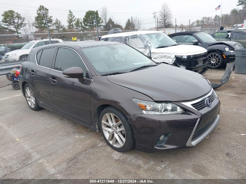 2014 LEXUS CT 200H #3041543216