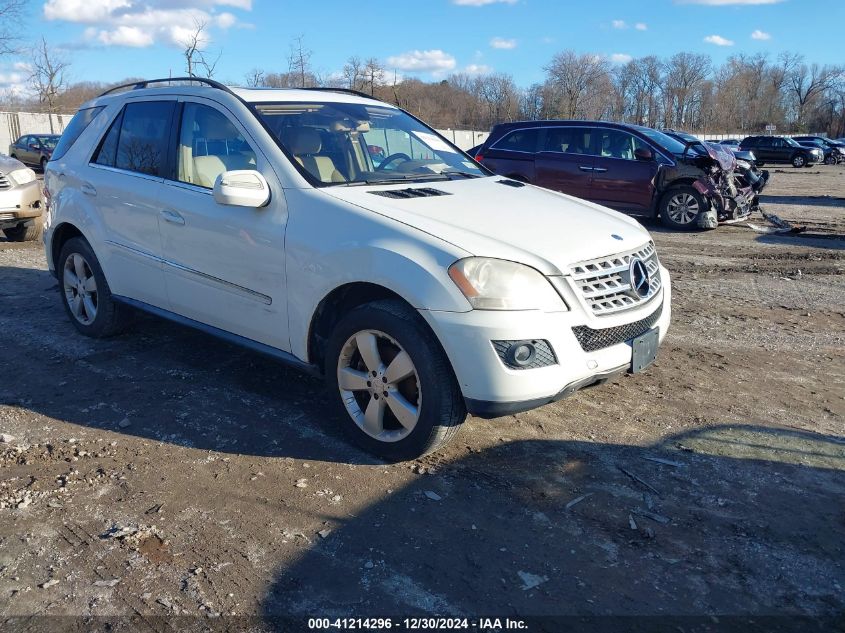 2009 MERCEDES-BENZ ML 350 4MATIC #3051090315