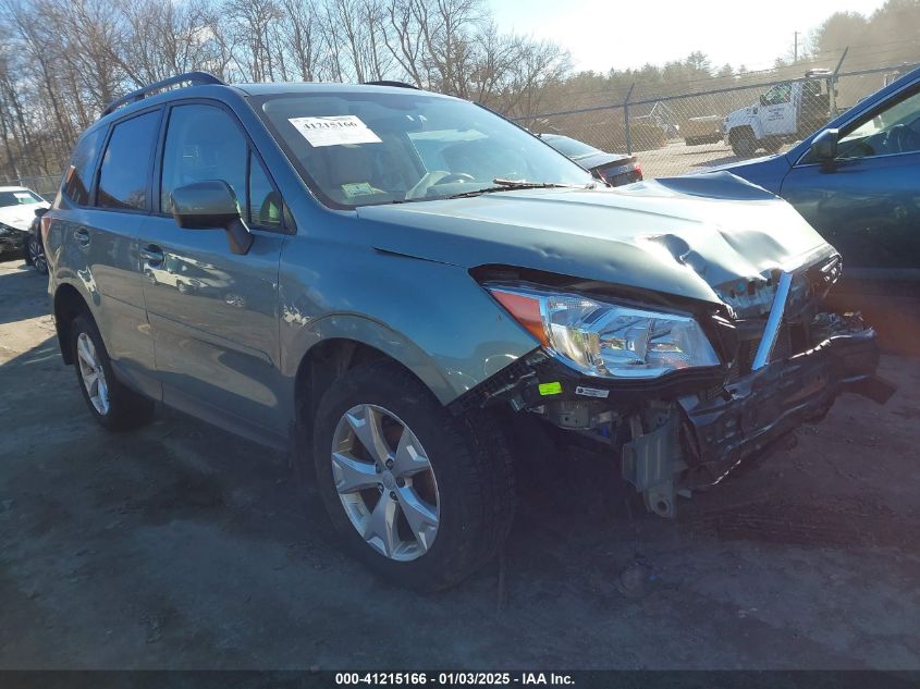 2016 SUBARU FORESTER 2.5I PREMIUM #3103537288