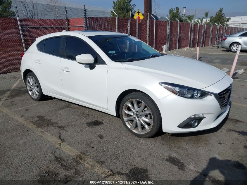 2015 MAZDA MAZDA3 S TOURING #3053067615