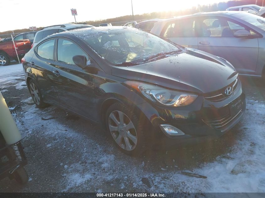 2012 HYUNDAI ELANTRA LIMITED #3109636602