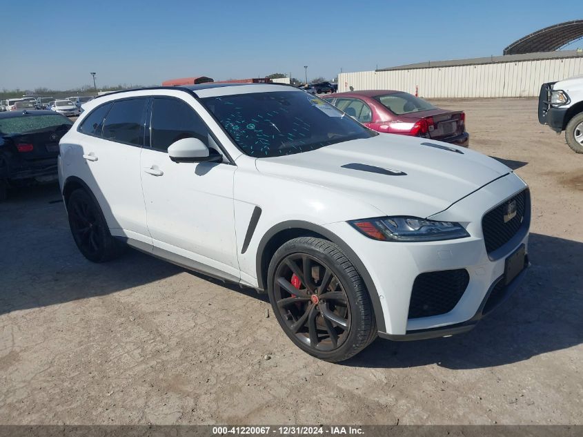 2020 JAGUAR F-PACE SVR P550 AWD AUTOMATIC #3045343562