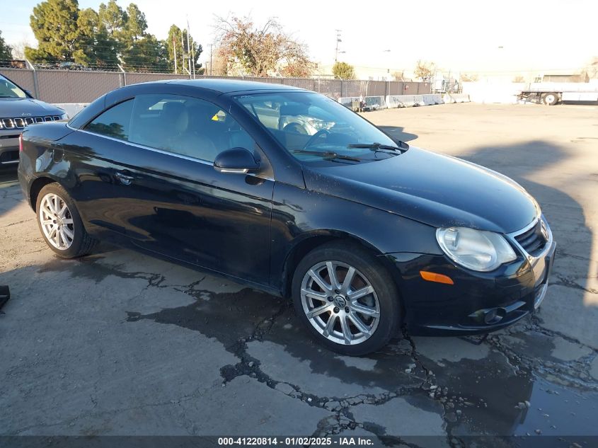 2007 VOLKSWAGEN EOS 2.0T #3051088160