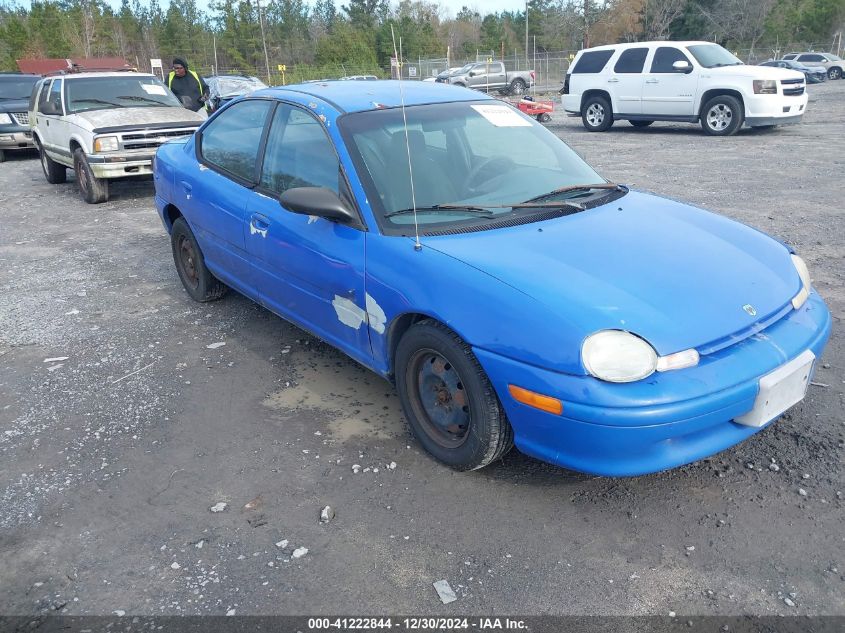 1996 DODGE NEON #3051090506