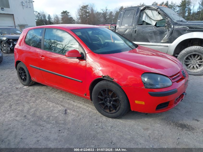 2008 VOLKSWAGEN RABBIT S #3052068869