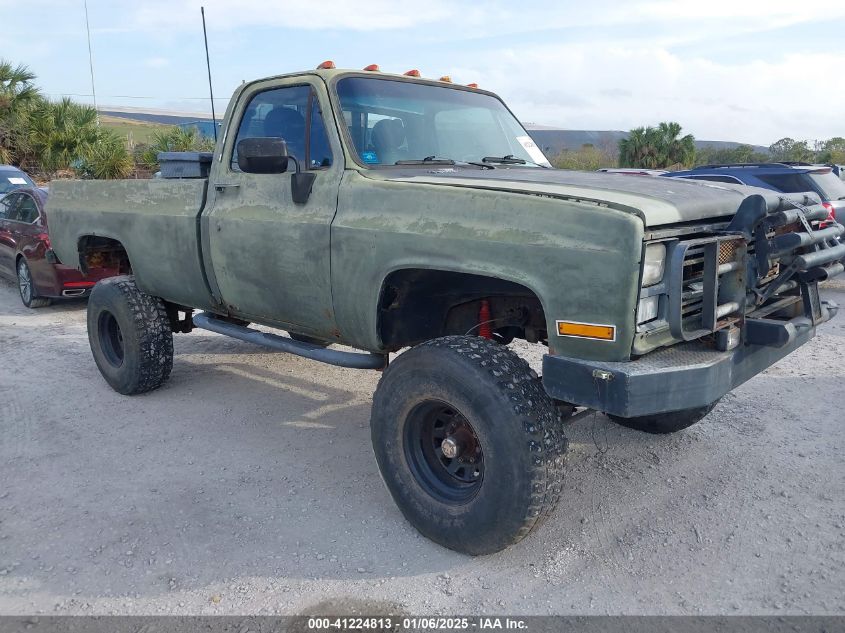 1984 CHEVROLET K20 #3051090476