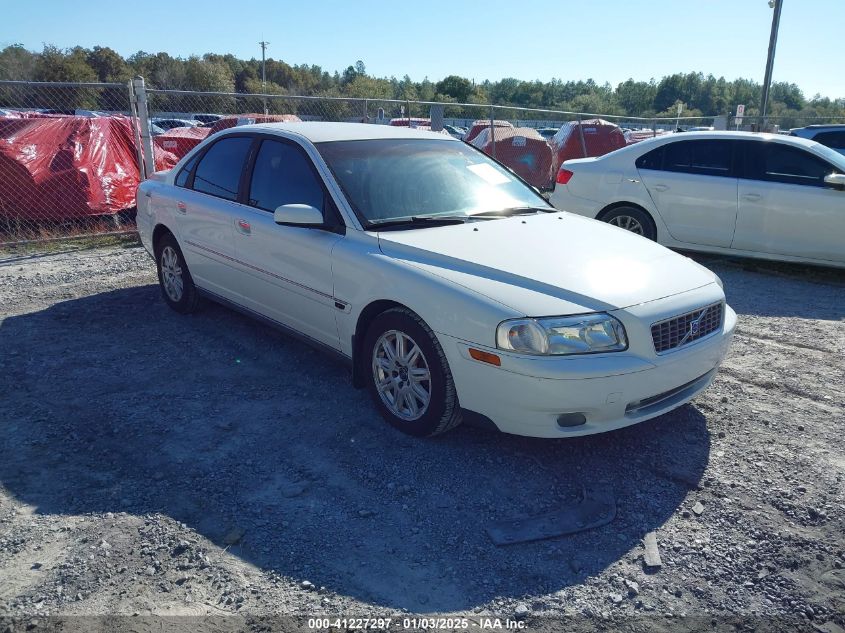 2005 VOLVO S80 2.5T #3050081593