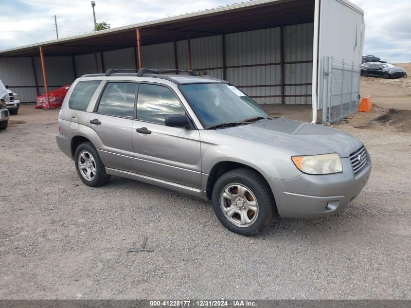 2007 SUBARU FORESTER 2.5X #3049253701